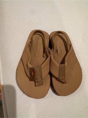 Brand New! Rainbow Baby Flip-Flop Sandals